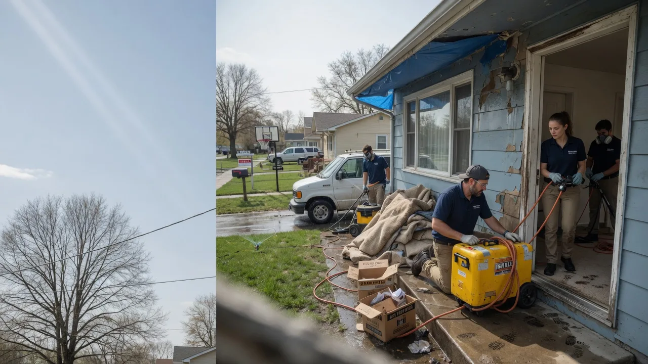 Basement Flood Cleanup in Saline, LA near me
